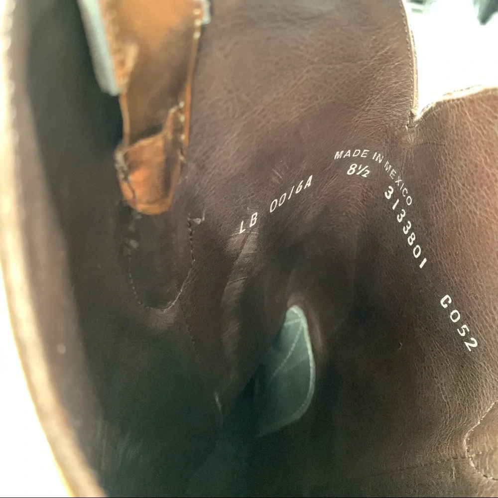 Lane Silver Gold Cowboy Boots Women’s Size 7.5 - Picture 7 of 12